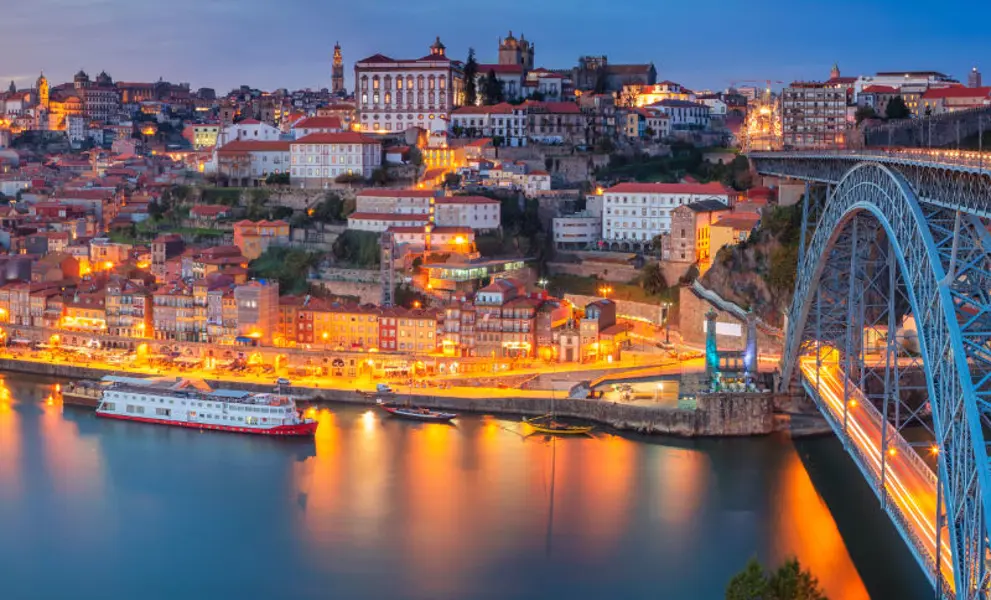 Things to do in Porto - a panoramic view of the skyline