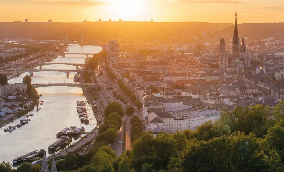 France rouen river seine