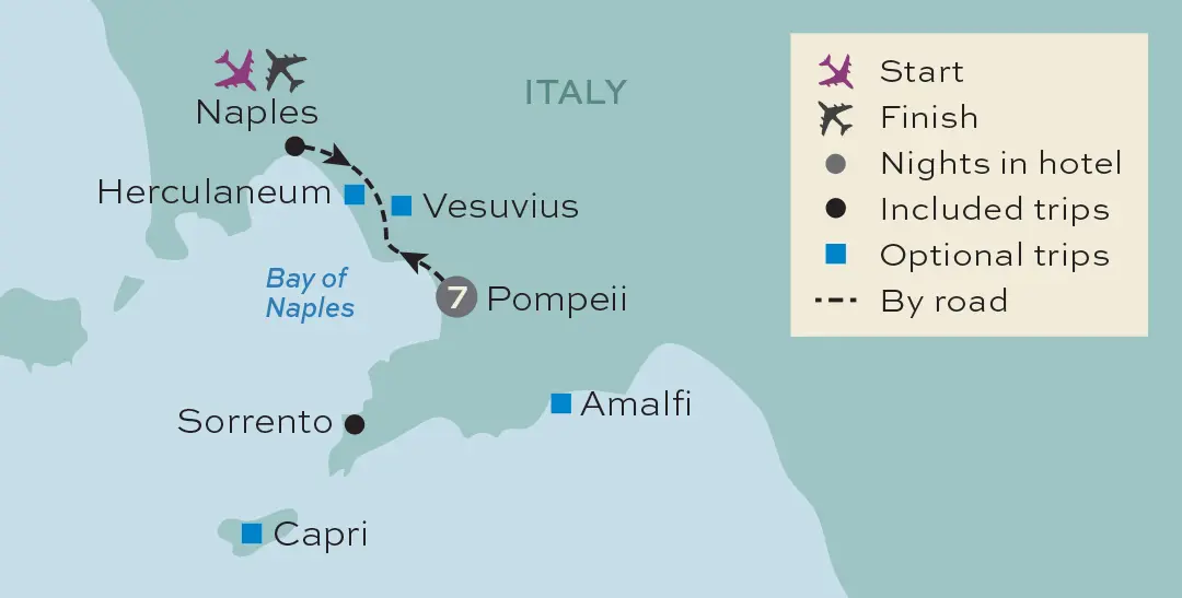 Just You - Pompeii, Sorrento and the Bay of Naples