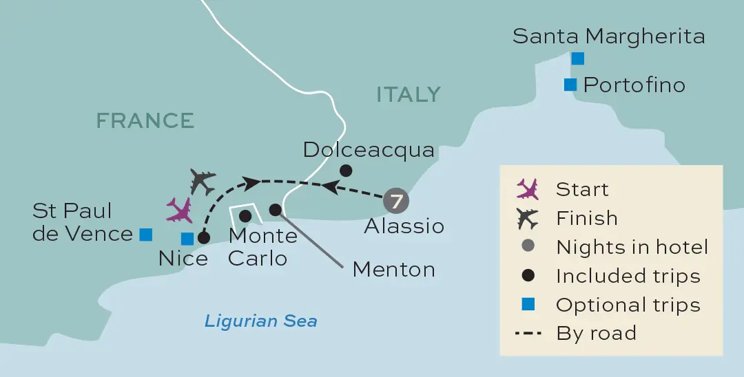 Just You - French and Italian Riviera Splendour