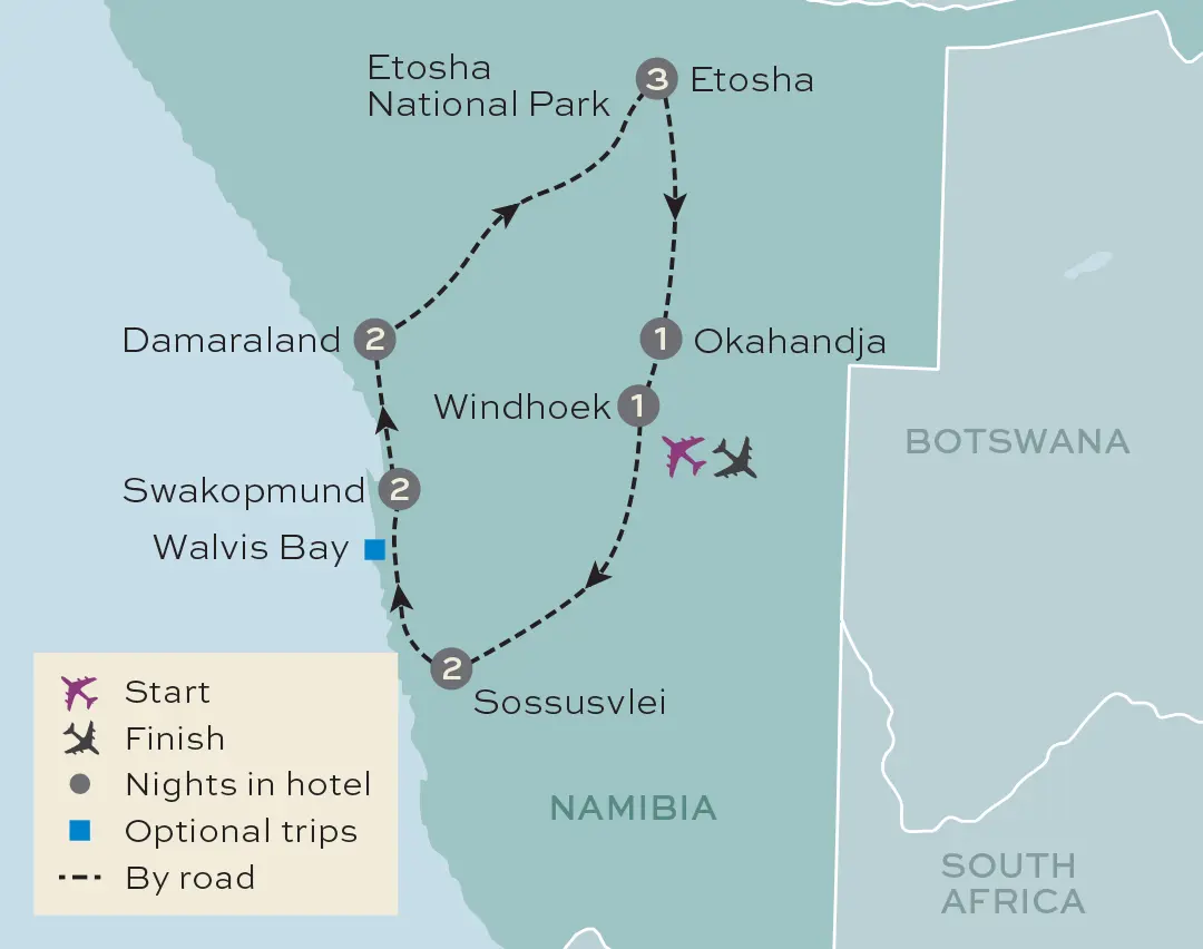 Just You - Namibia, Tribes and Natural Wonders
