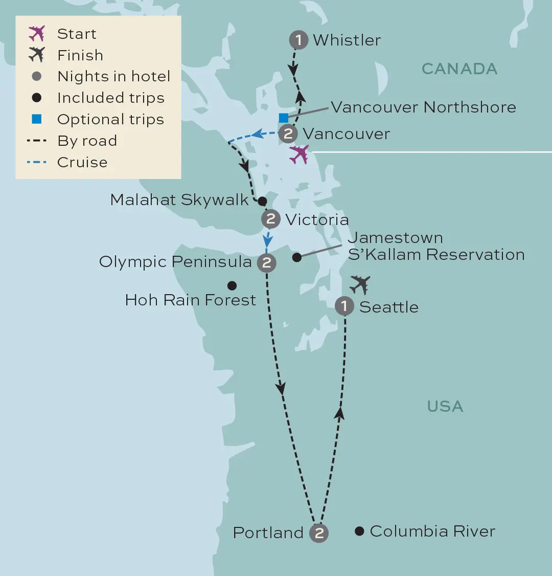 Just You - Canada and the Pacific Northwest