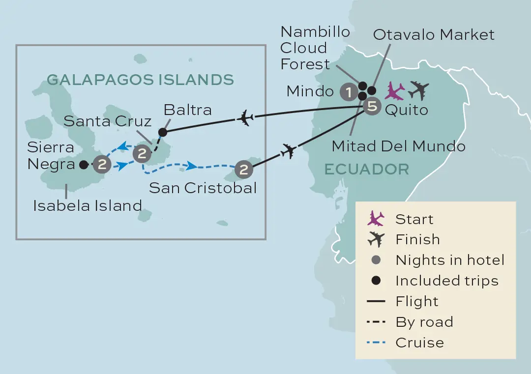 Just You - Natural Wonders of Ecuador & Galapagos