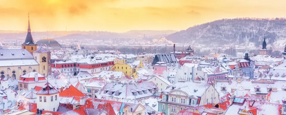 prague in winter